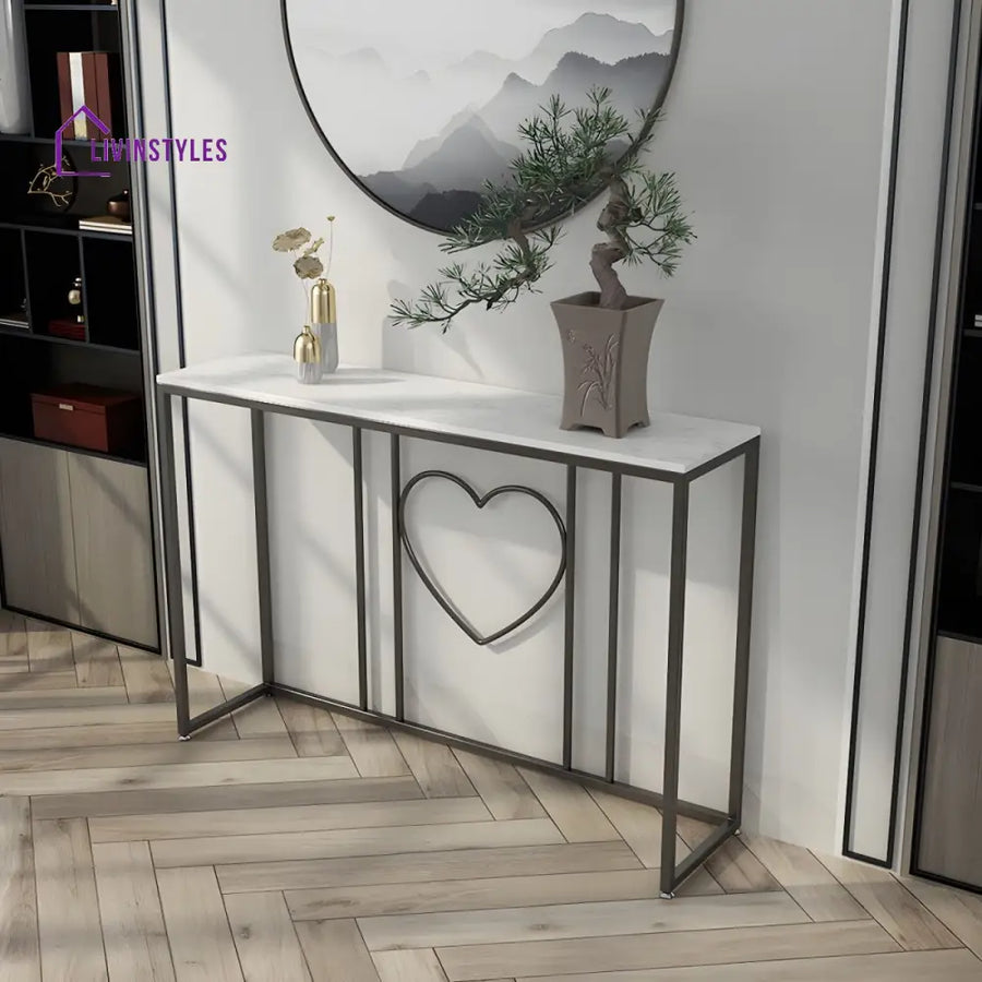 Stanislav Stainless Steel Console Table for Living Room