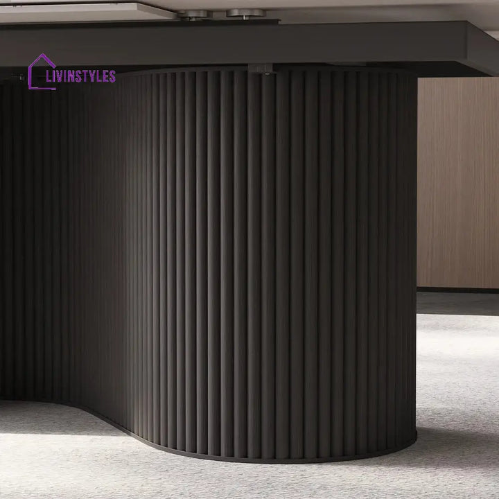 Stasya Stainless Steel 8 Seater Dining Table Set