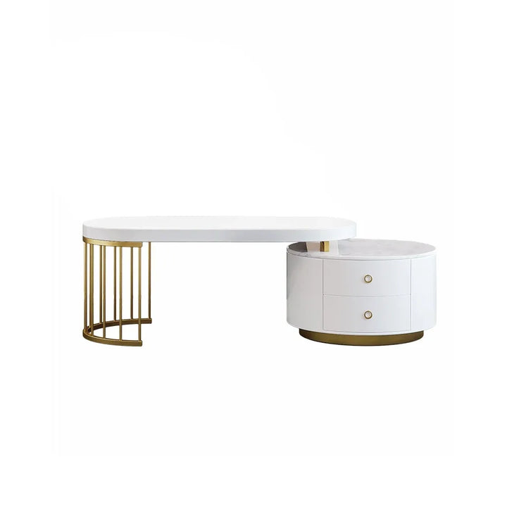 Inna Contemporary White Centre Table
