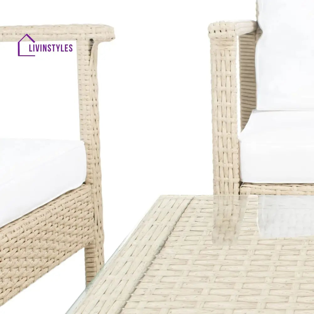 Stella 4 Pieces Patio Furniture Set Outdoor Sectional Sofa - Sofa Set