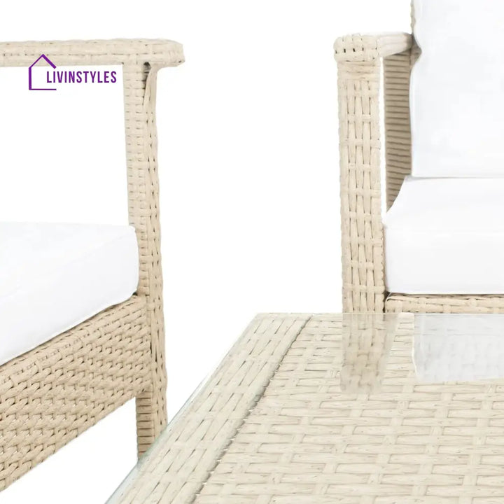 Stella 4 Pieces Patio Furniture Set Outdoor Sectional Sofa - Sofa Set