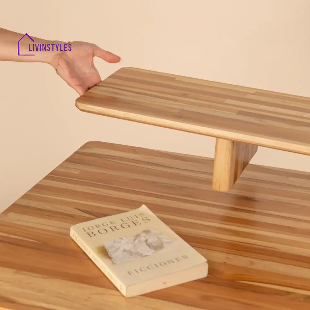 Ayman Solid Teak Wood Study Table