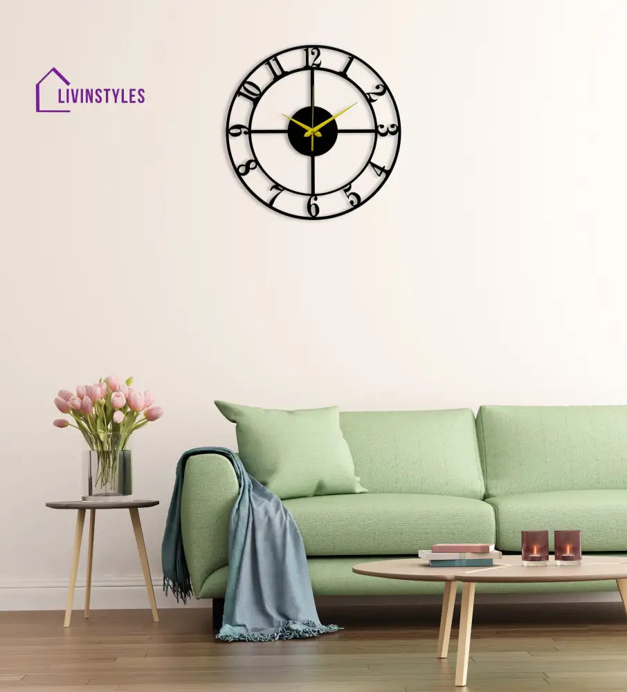 Stylish Design Metal Wall Clock