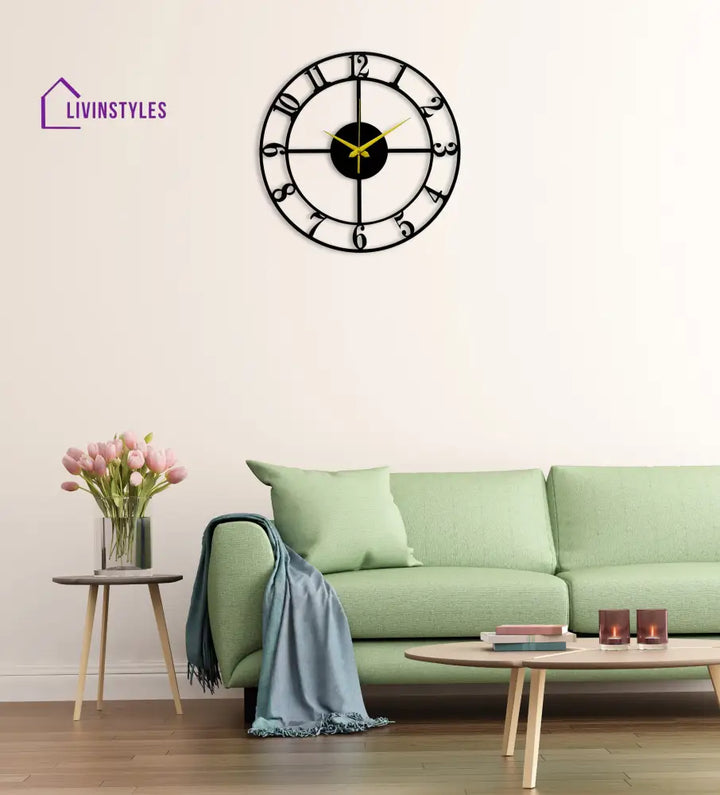 Stylish Design Metal Wall Clock