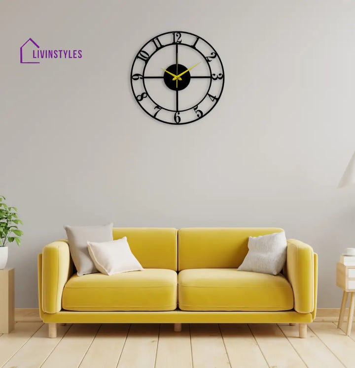 Stylish Design Metal Wall Clock