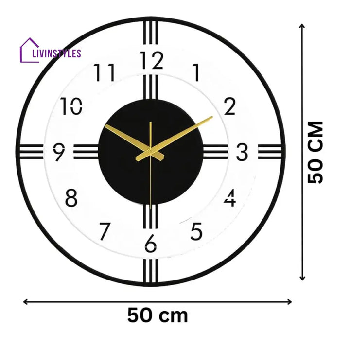 Stylish Metal Wall Clock