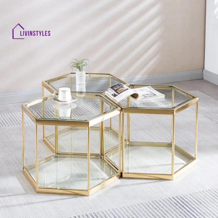 Sujata Iron Coffee Table For Living Room