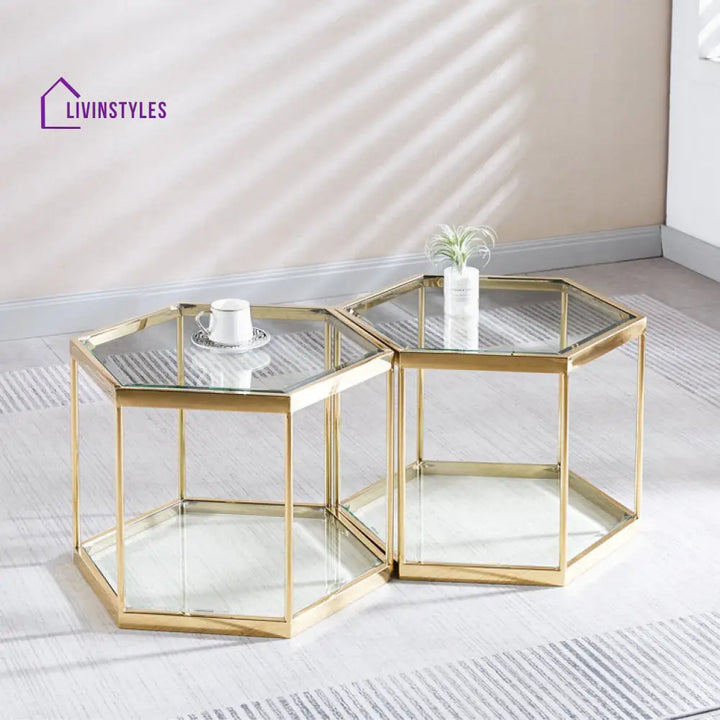 Sujata Iron Coffee Table For Living Room