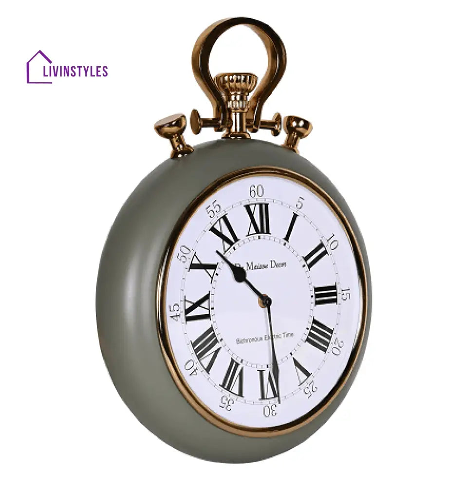 Sullivan - The Green And Gold Wall Clock