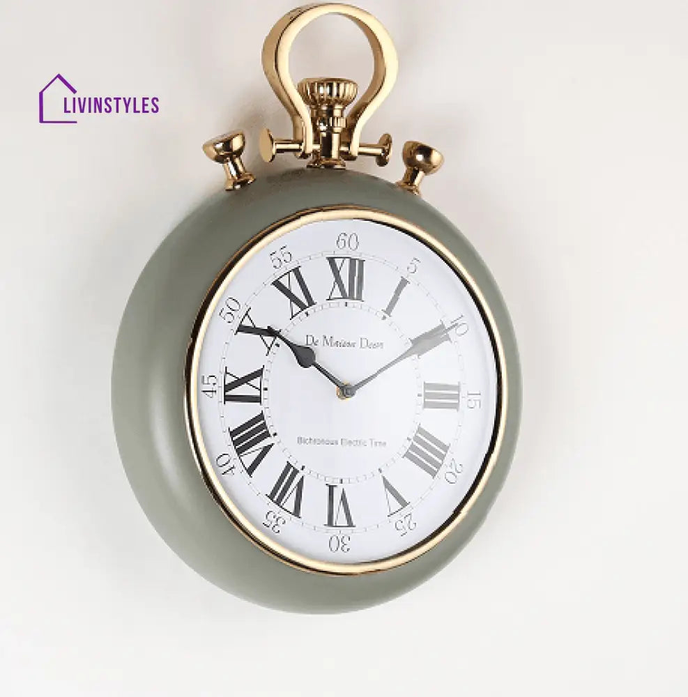 Sullivan - The Green And Gold Wall Clock