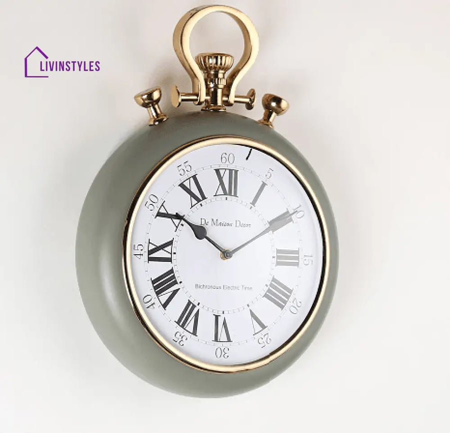 Sullivan - The Green And Gold Wall Clock