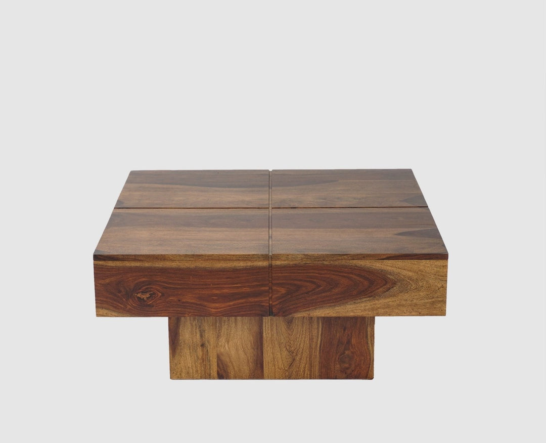 Antonina Sheesham Wood Square Coffee Table