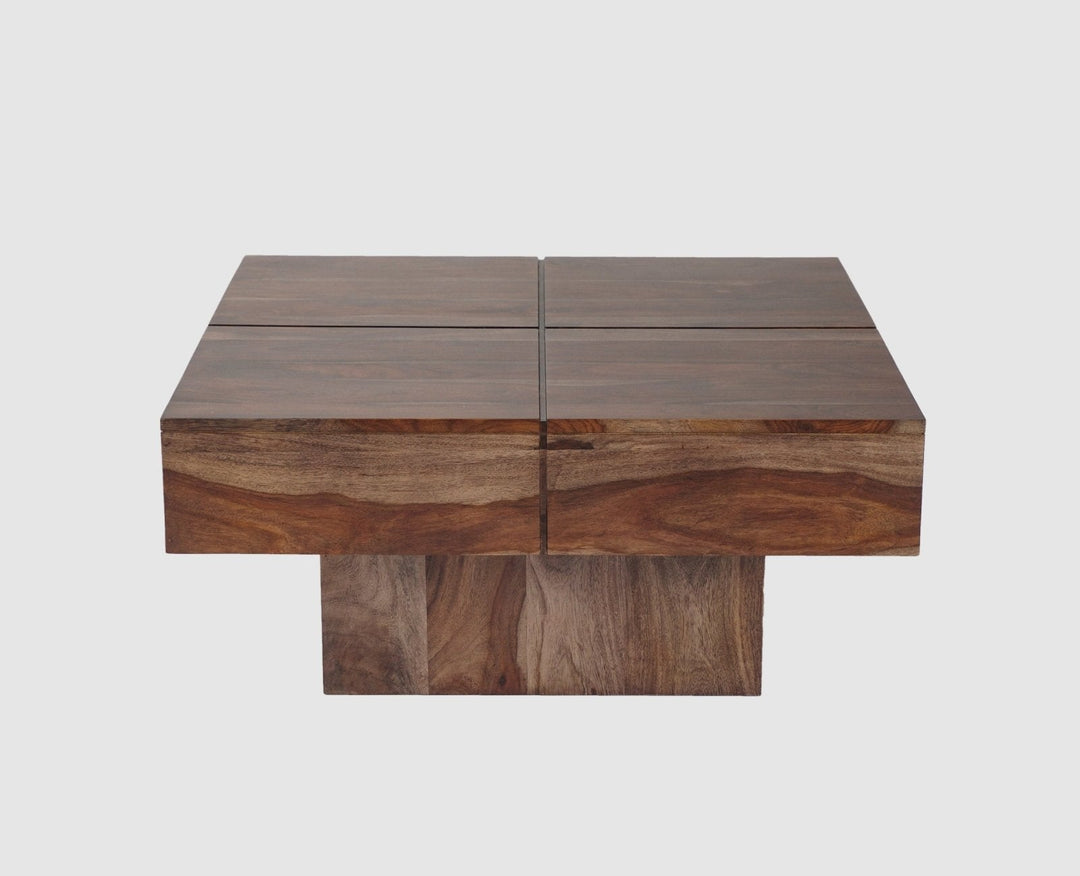 Antonina Sheesham Wood Square Coffee Table