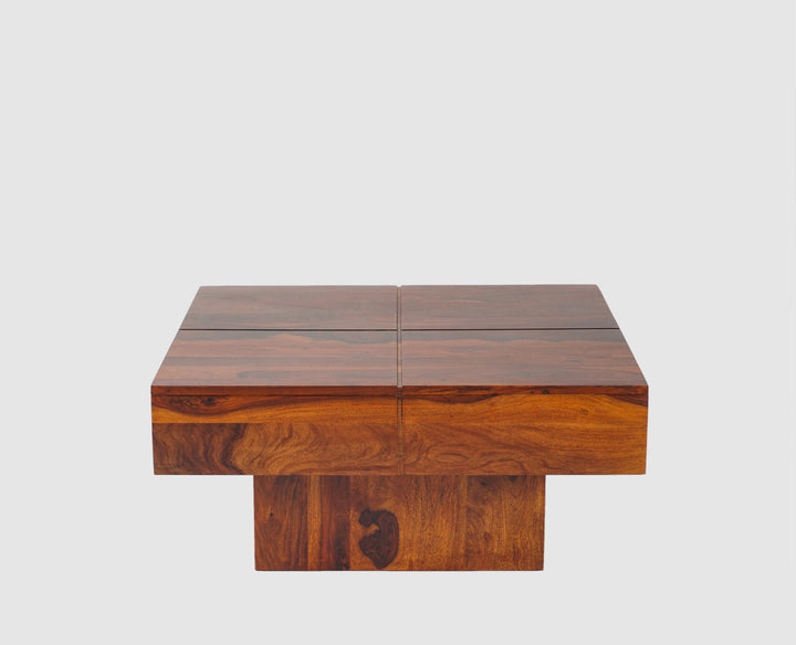 Antonina Sheesham Wood Square Coffee Table