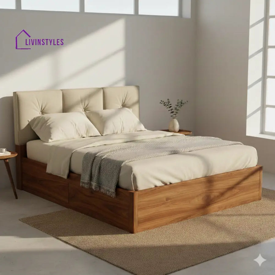 Susan Premium Sheesham Wood Bed
