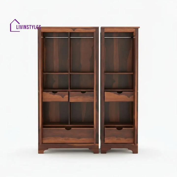 Susana Sheesham Wood 3 Door Wardrobe