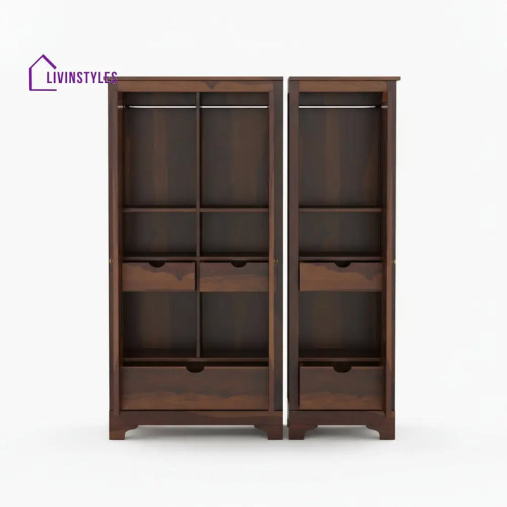Susana Sheesham Wood 3 Door Wardrobe