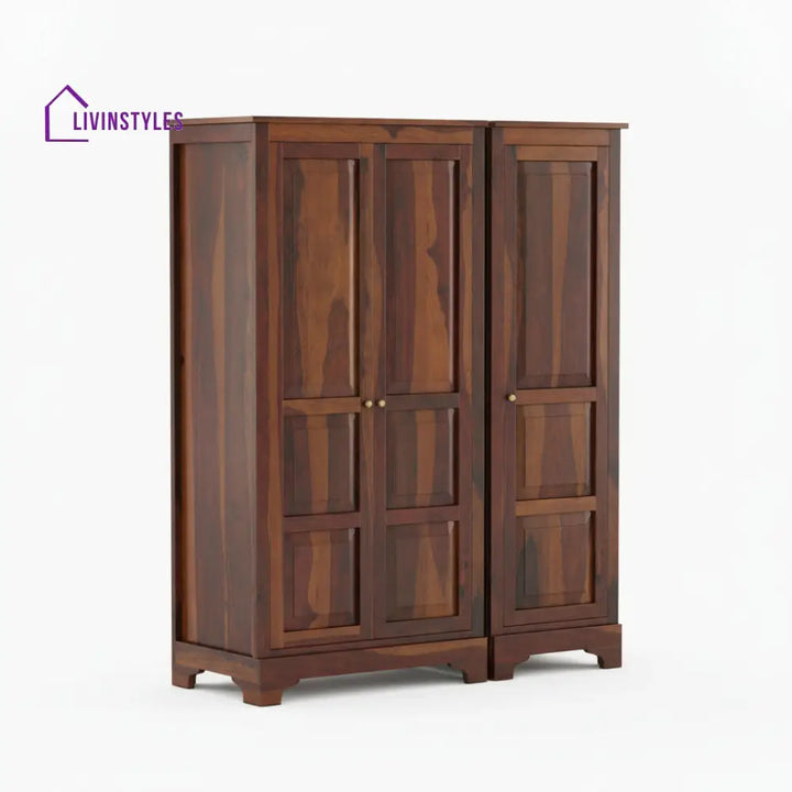 Susana Sheesham Wood 3 Door Wardrobe