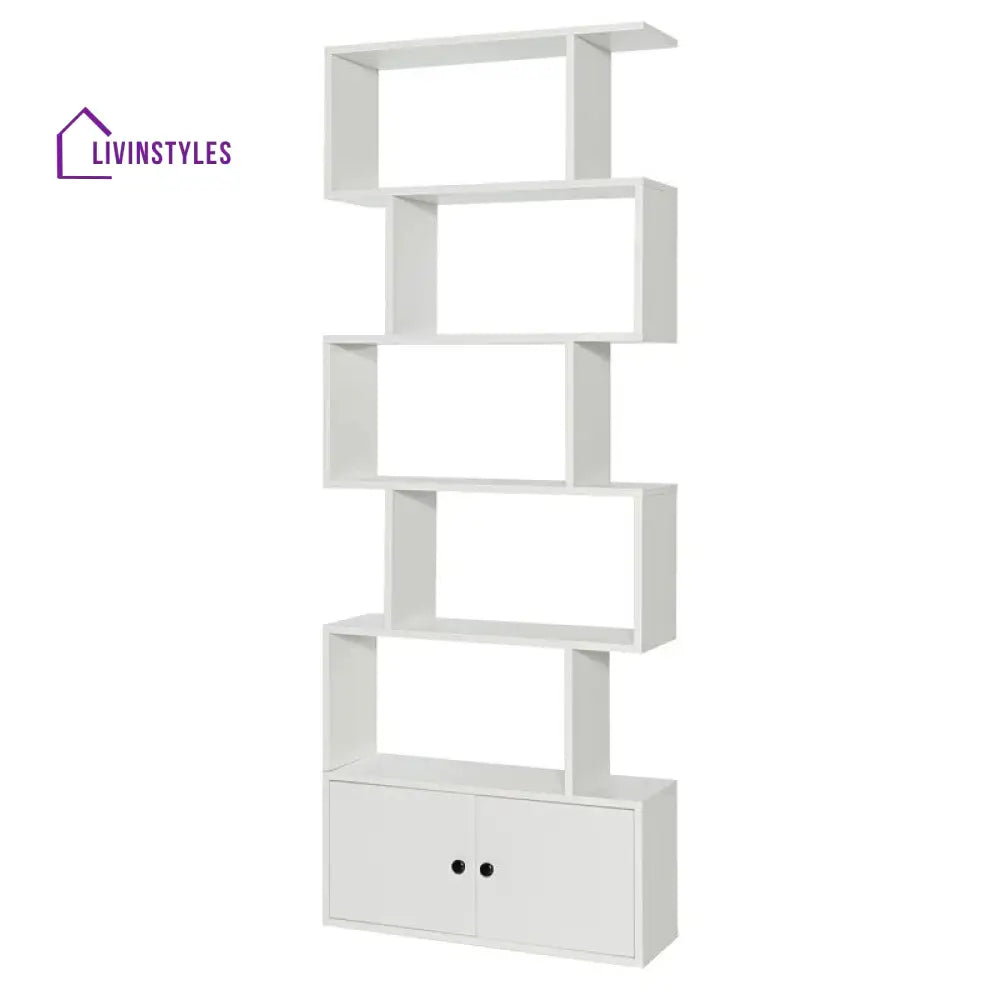 Svetlana Engineered Wood Bookshelves | Bookshelf for Living Room | Bedroom | Drawing Room | Study Room