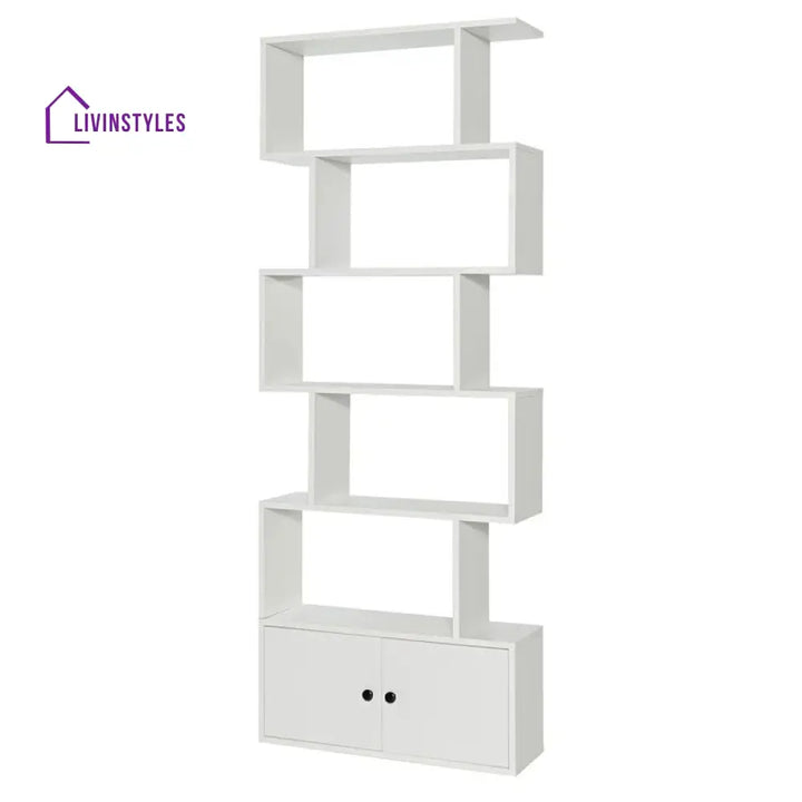 Svetlana Engineered Wood Bookshelves | Bookshelf for Living Room | Bedroom | Drawing Room | Study Room