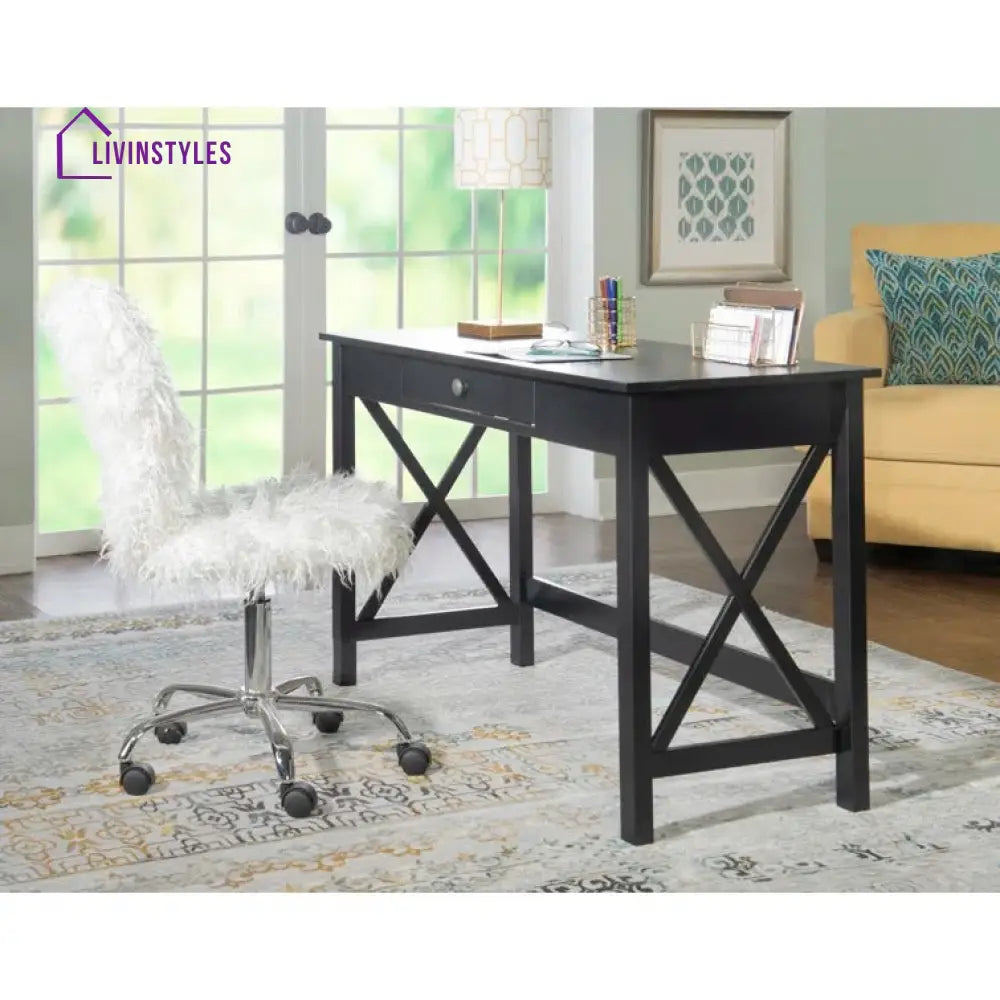 Svetlana Solid Sheesham Wood Study Table for Students