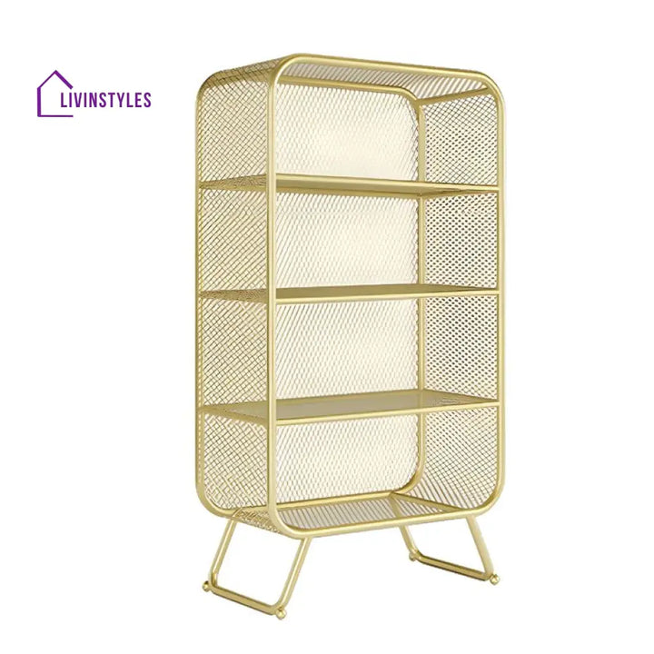 Svetlana Stainless Steel Frame Bookshelves | Storage Shelves