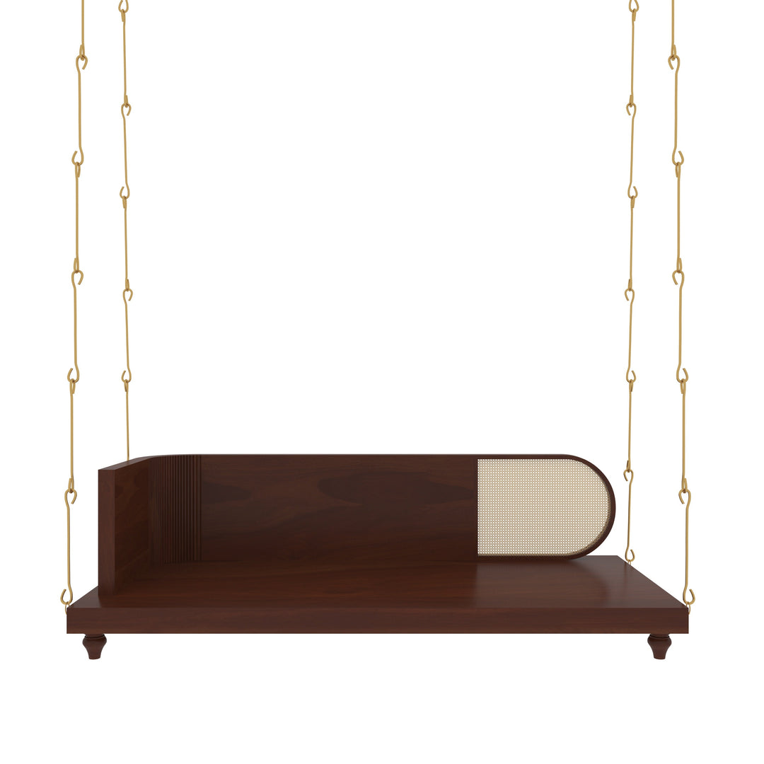 Kavya Elegant Wooden Indoor Swing with Minimalist Design – Perfect for Modern Homes