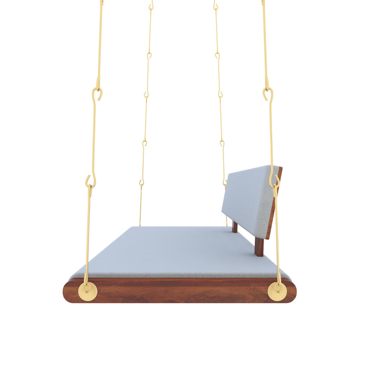 Disha Modern Minimalist Indoor Swing with Cushioned Seating