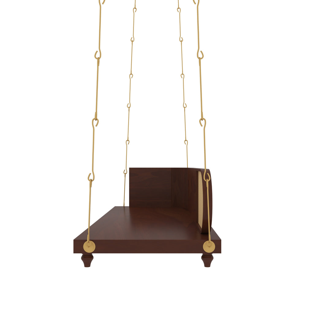 Kavya Elegant Wooden Indoor Swing with Minimalist Design – Perfect for Modern Homes