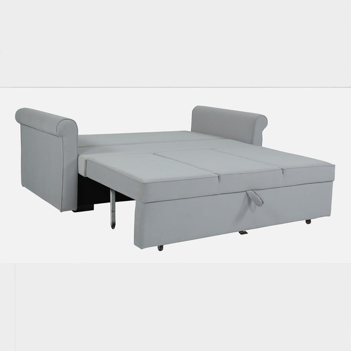 Symphony Sofa Cum Bed in Ash Grey Colour