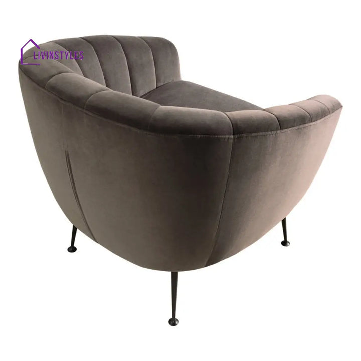 Taisha Metal and Fabric Chair | Living Room Chair | Lounge Chair