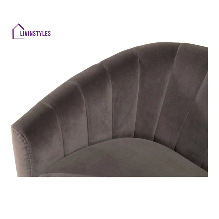 Taisha Metal and Fabric Chair | Living Room Chair | Lounge Chair