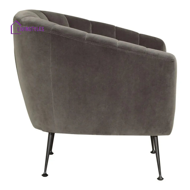 Taisha Metal and Fabric Chair | Living Room Chair | Lounge Chair