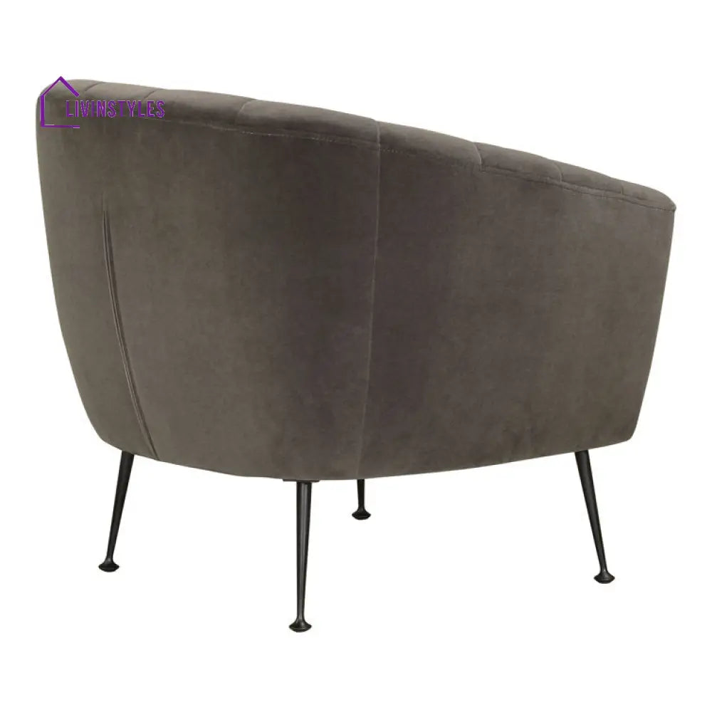 Taisha Metal and Fabric Chair | Living Room Chair | Lounge Chair