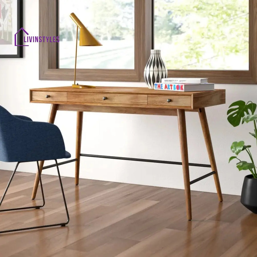 Taisiya Solid Sheesham Wood Study Table for Students