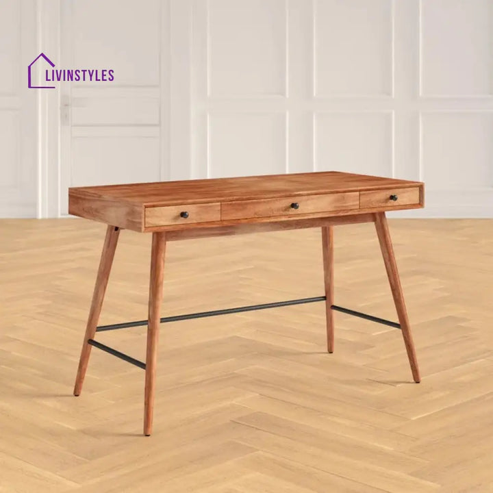 Taisiya Solid Sheesham Wood Study Table for Students