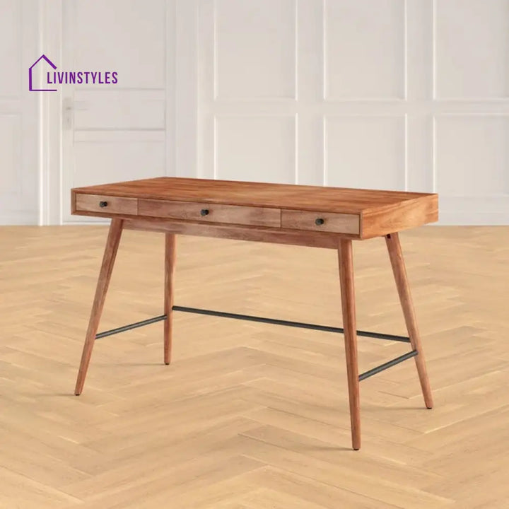 Taisiya Solid Sheesham Wood Study Table for Students