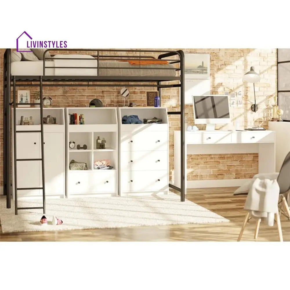 Tamara Engineered Wood Bookshelves | Bookshelf for Living Room | Bedroom | Drawing Room | Study Room