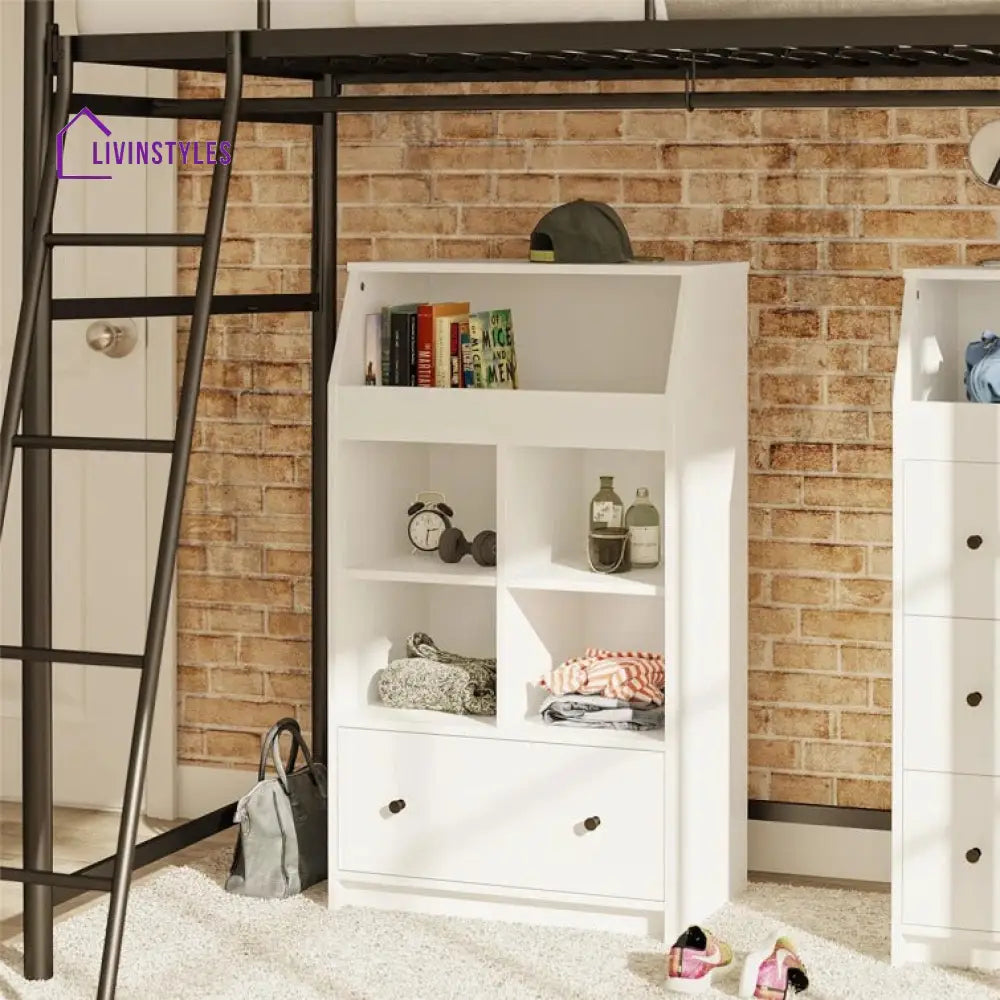 Tamara Engineered Wood Bookshelves | Bookshelf for Living Room | Bedroom | Drawing Room | Study Room