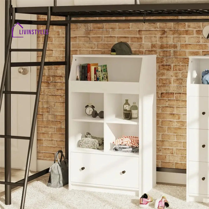 Tamara Engineered Wood Bookshelves | Bookshelf for Living Room | Bedroom | Drawing Room | Study Room