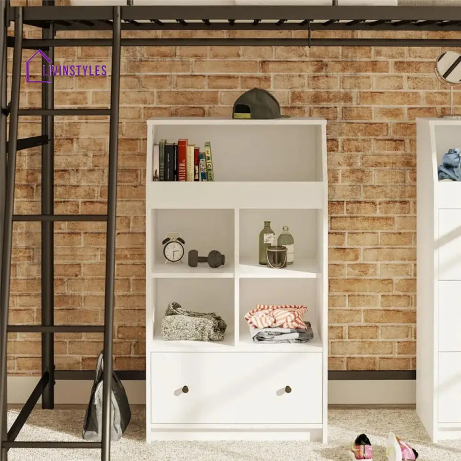 Tamara Engineered Wood Bookshelves | Bookshelf for Living Room | Bedroom | Drawing Room | Study Room