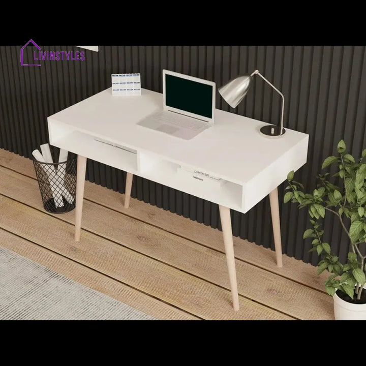 Tamara Solid Wood Study Table for Students