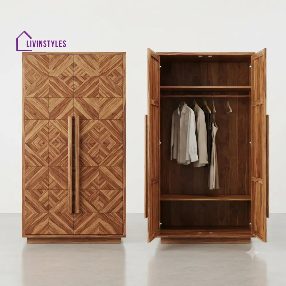 Tanirika Wooden Wardrobe for Clothes | Cupboard for Clothes