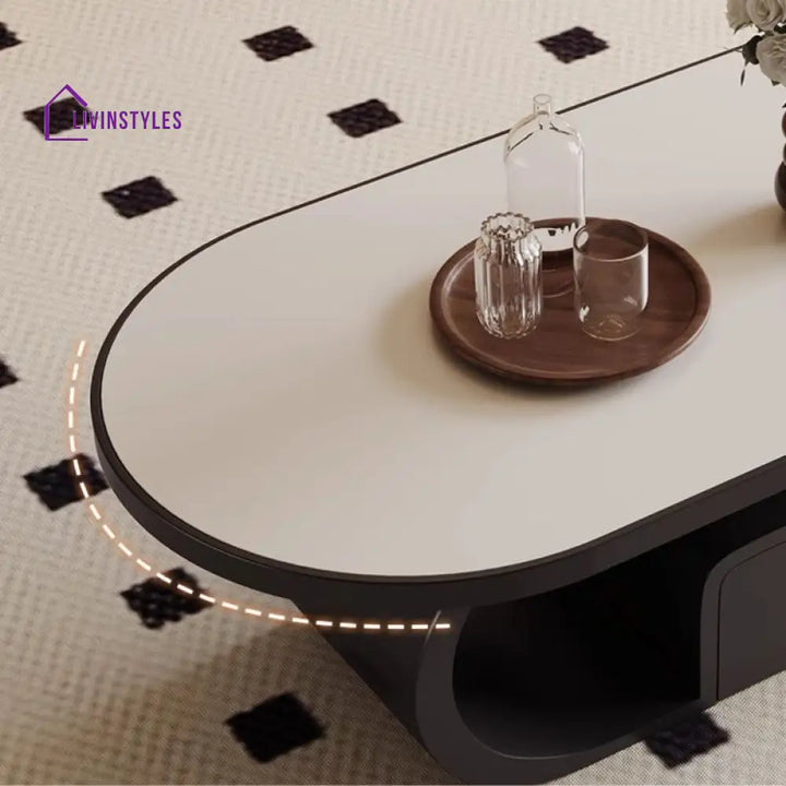 Tanish Stainless Steel Coffee Table For Living Room