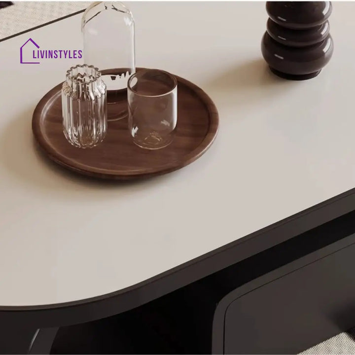 Tanish Stainless Steel Coffee Table For Living Room