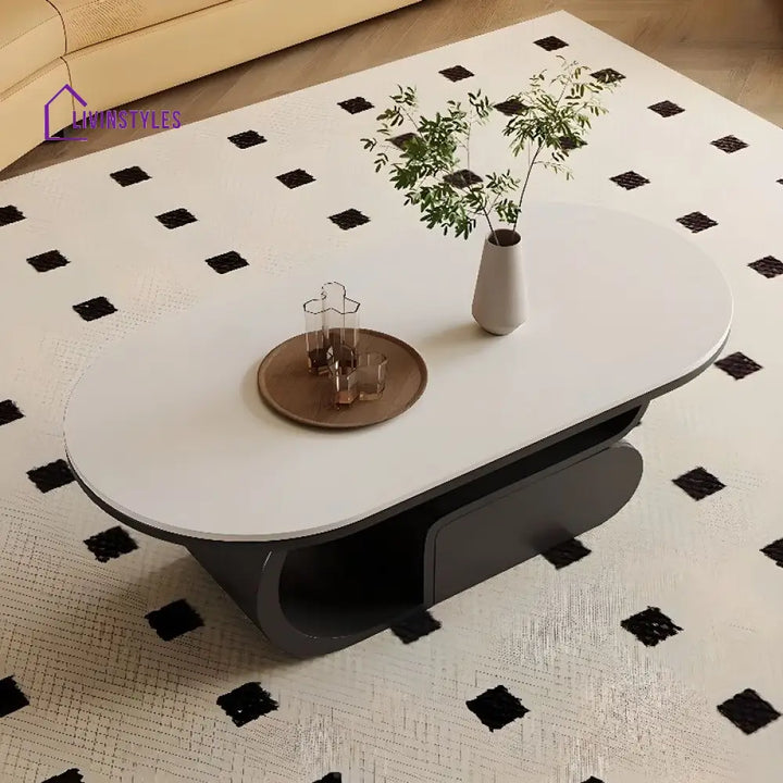Tanish Stainless Steel Coffee Table For Living Room