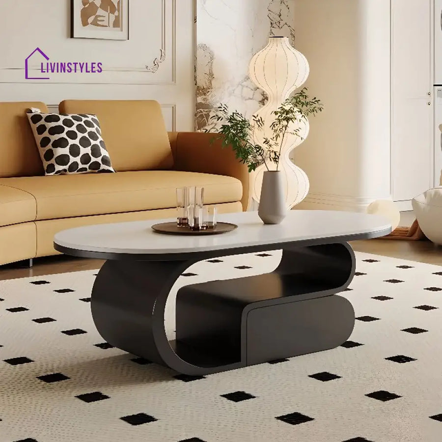 Tanish Stainless Steel Coffee Table For Living Room