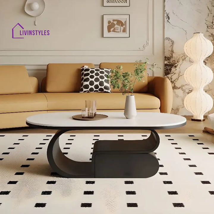Tanish Stainless Steel Coffee Table For Living Room
