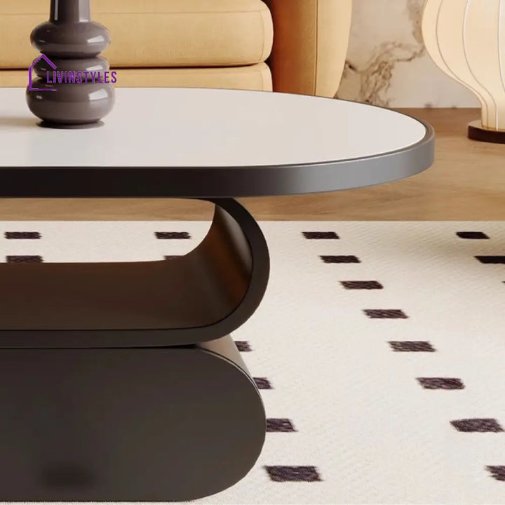 Tanish Stainless Steel Coffee Table For Living Room