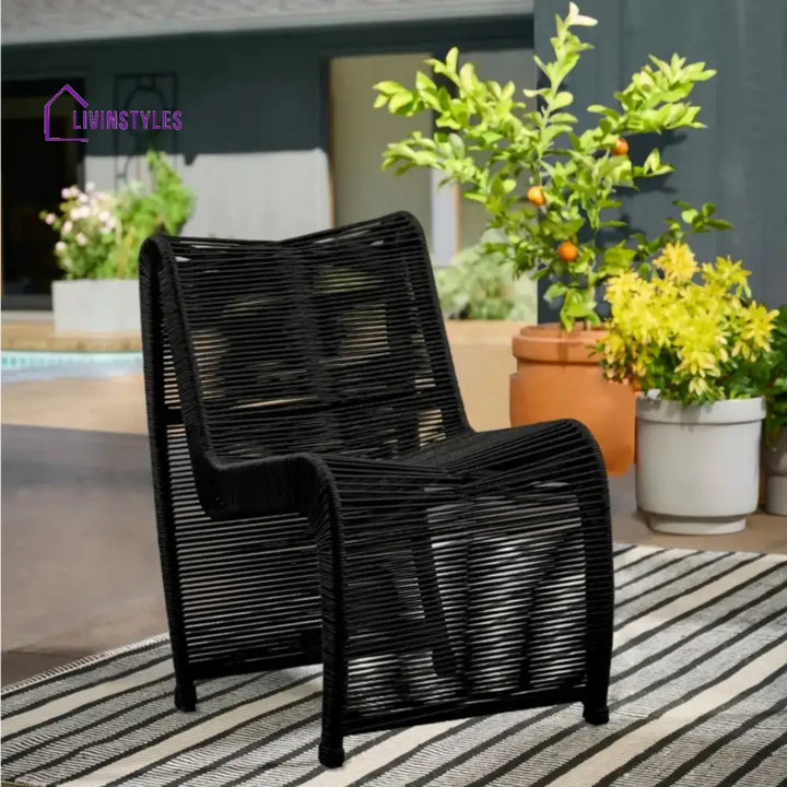 Tanishka 2-Piece Outdoor Rope Patio Chairs - Patio Chairs